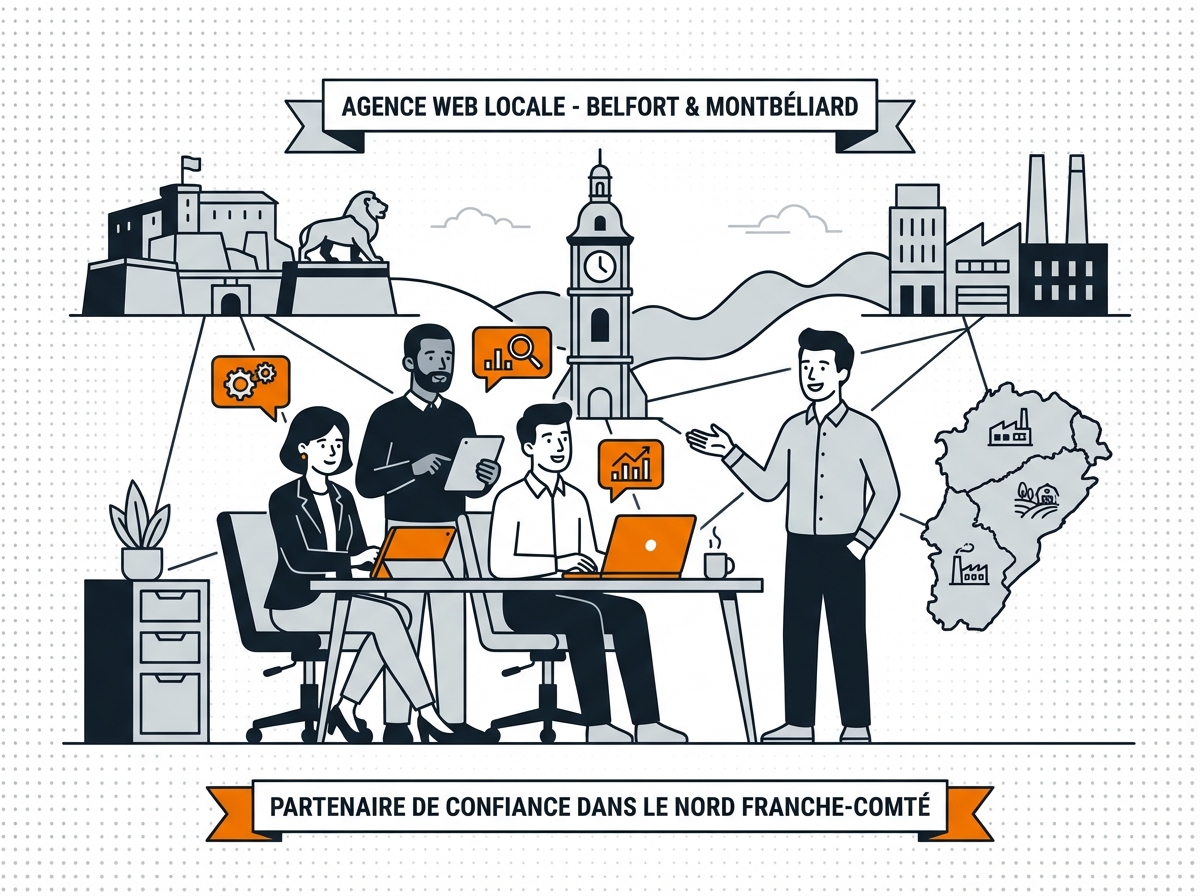 Agence web à Belfort-Montbéliard : services pour TPE/PME locales